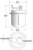 CHAMPION L232/606 Fuel filter